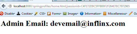 Browser Dev Email